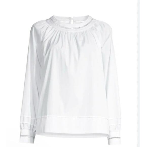 Harshman Anemone Blouse White Size 1x New - Picture 2 of 4